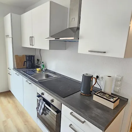 Balkon Aparment2, Meppen, Kueche, Badezimmer, Waschmaschine Eksteriør billede