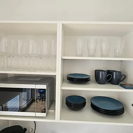 Balkon Aparment2, Meppen, Kueche, Badezimmer, Waschmaschine Eksteriør billede