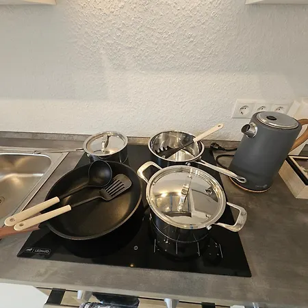 Balkon Aparment2, Meppen, Kueche, Badezimmer, Waschmaschine Eksteriør billede