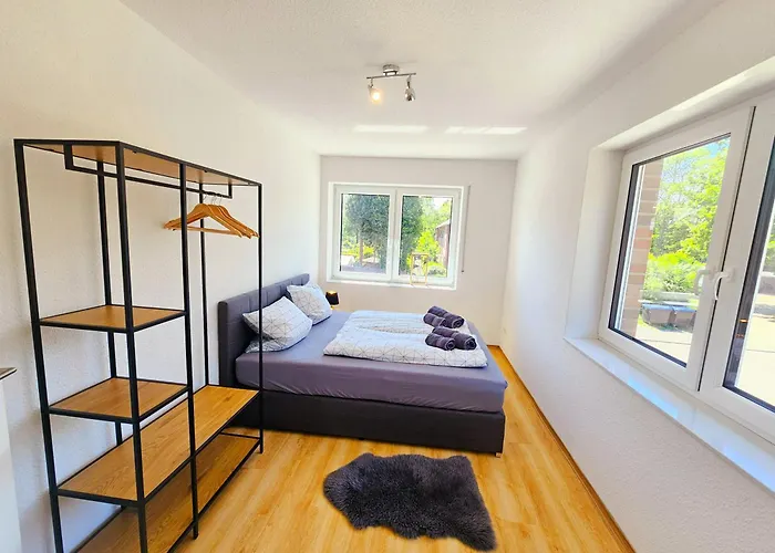 Balkon Aparment2, Meppen, Kueche, Badezimmer, Waschmaschine