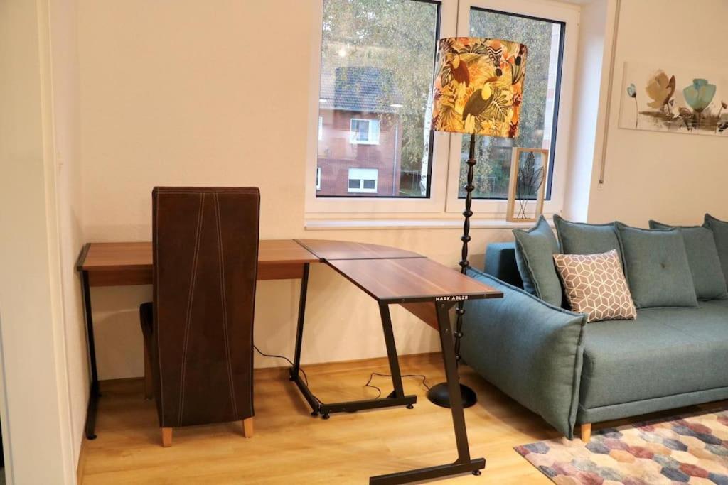 Balkon Aparment2, Meppen, Kueche, Badezimmer, Waschmaschine